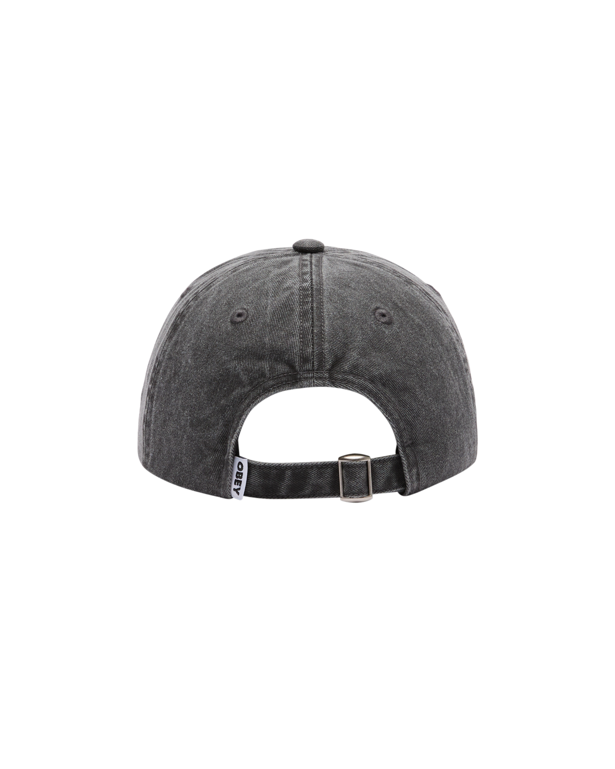 PIGMENT BOLD 6 PANEL STRAPBACK - PIGMENT BLACK