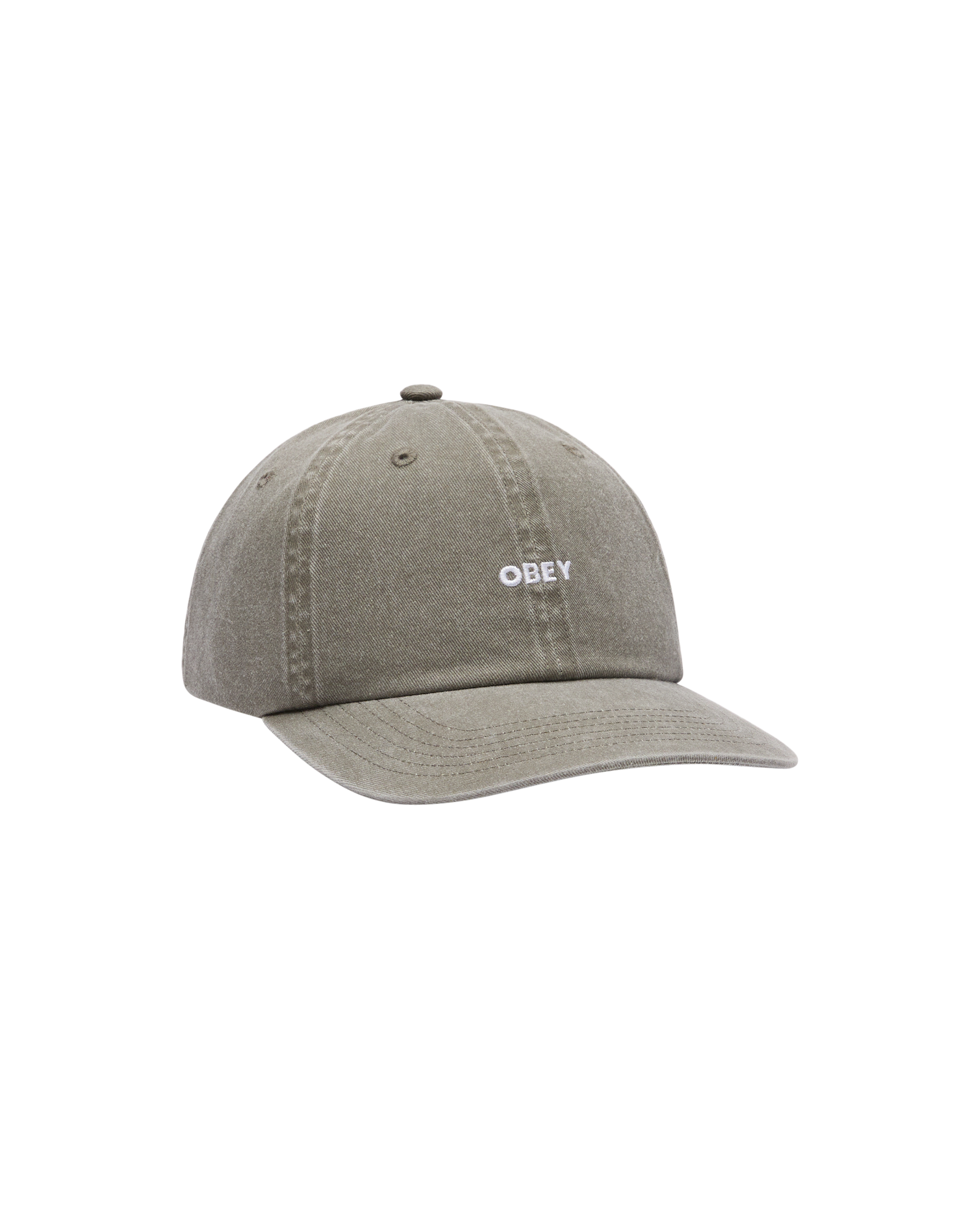 PIGMENT BOLD 6 PANEL STRAPBACK - PIGMENT OLIVE