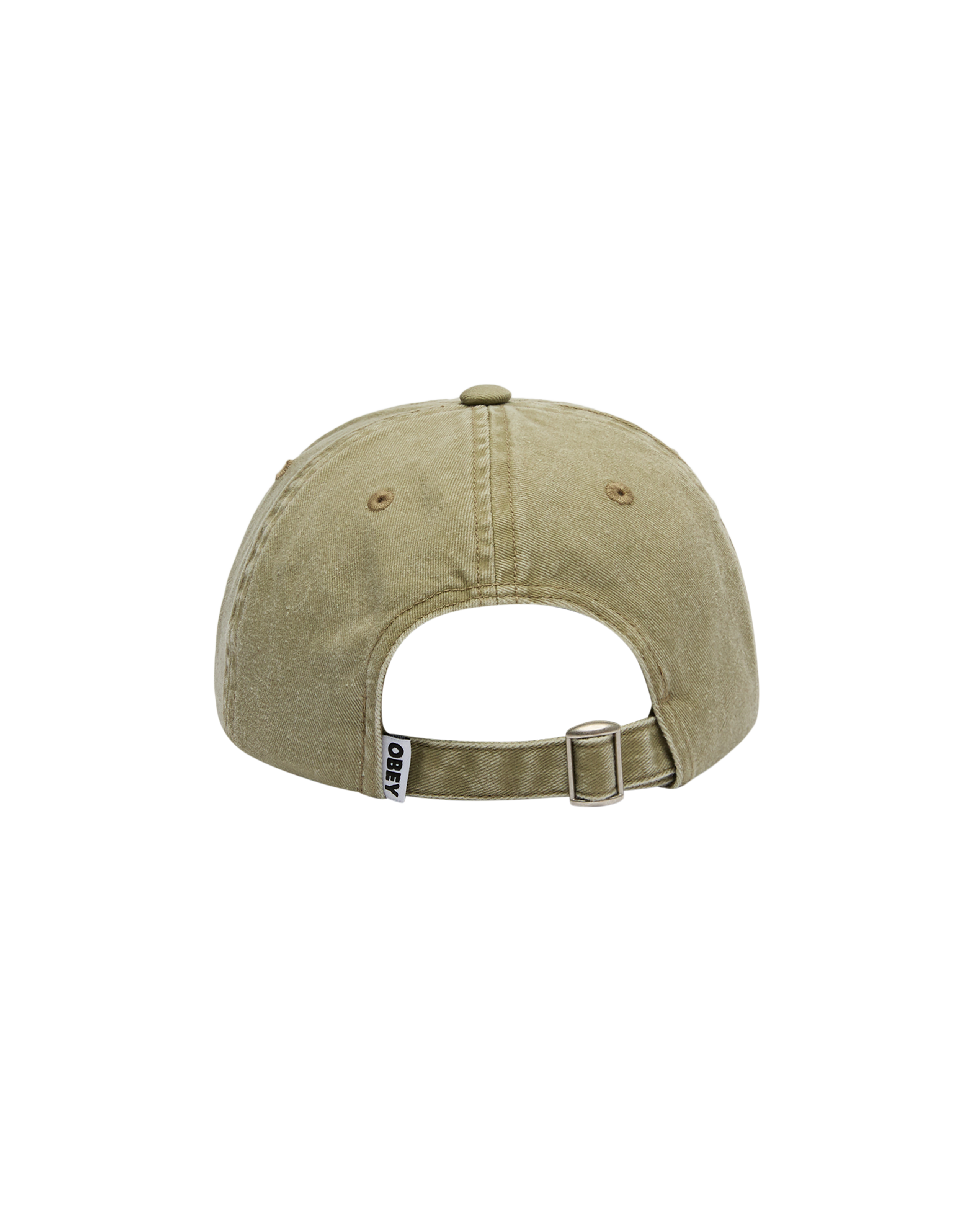 PIGMENT BOLD 6 PANEL STRAPBACK - PIGMENT KHAKI