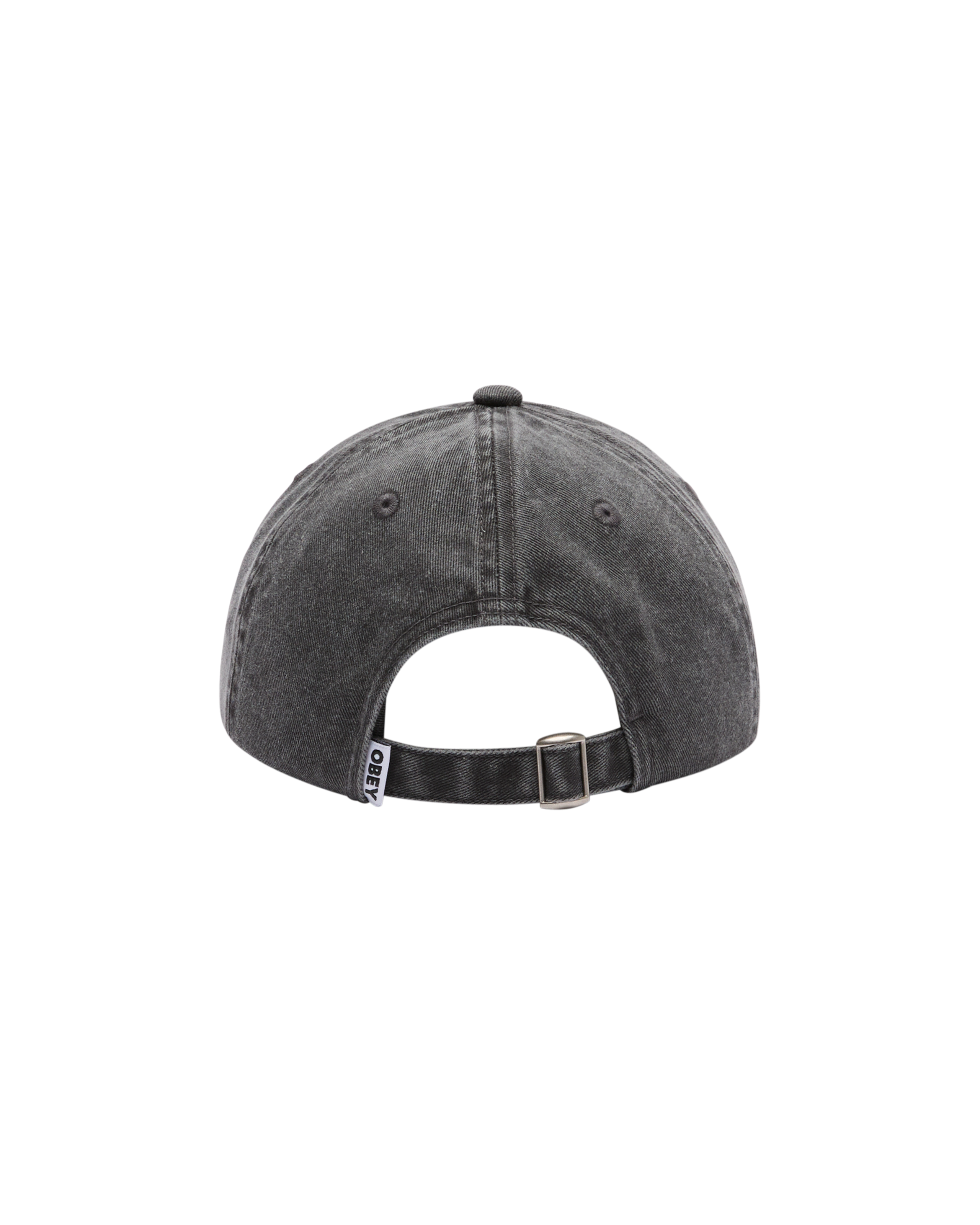 PIGMENT PRODUCTIONS 6 PANEL STRAPBACK - PIGMENT BLACK