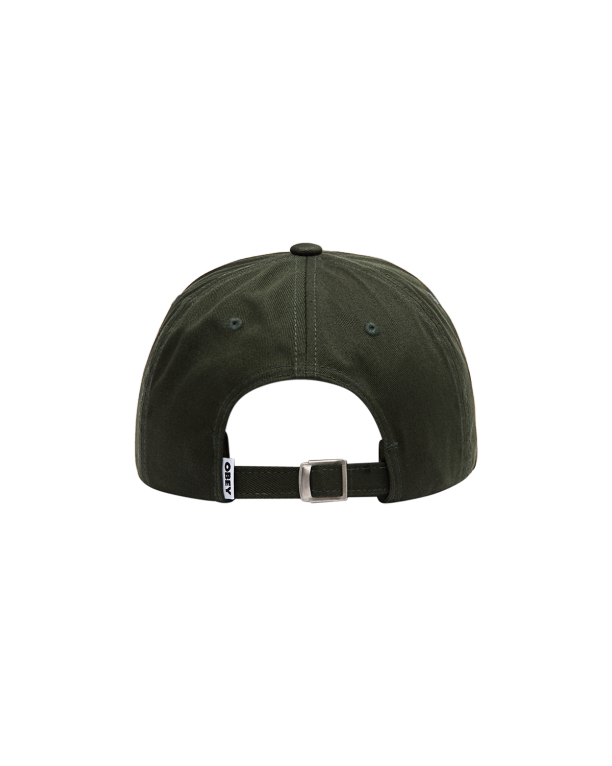OBEY BOLD CURVE 6 PANEL STRAPBACK - DEEP FOREST