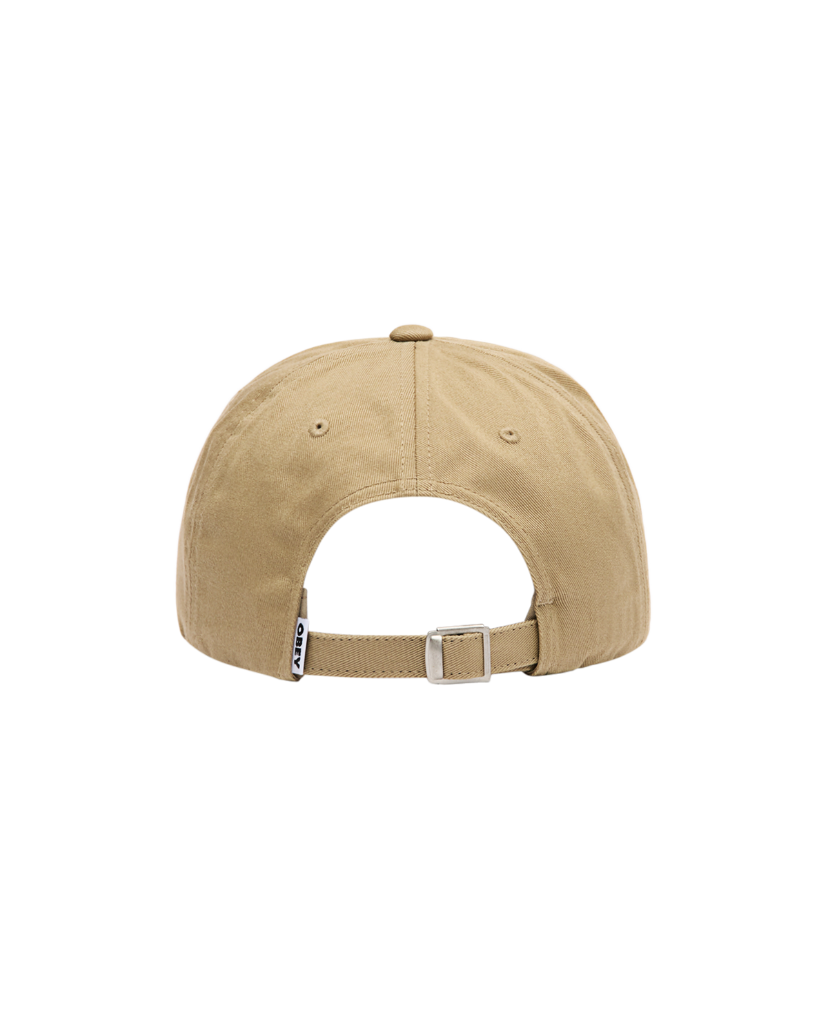OBEY BOLD CURVE 6 PANEL STRAPBACK - KHAKI