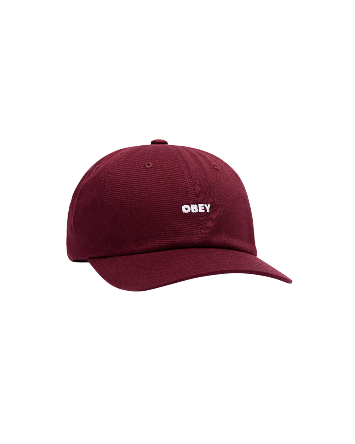 OBEY BOLD CURVE 6 PANEL STRAPBACK - PORT