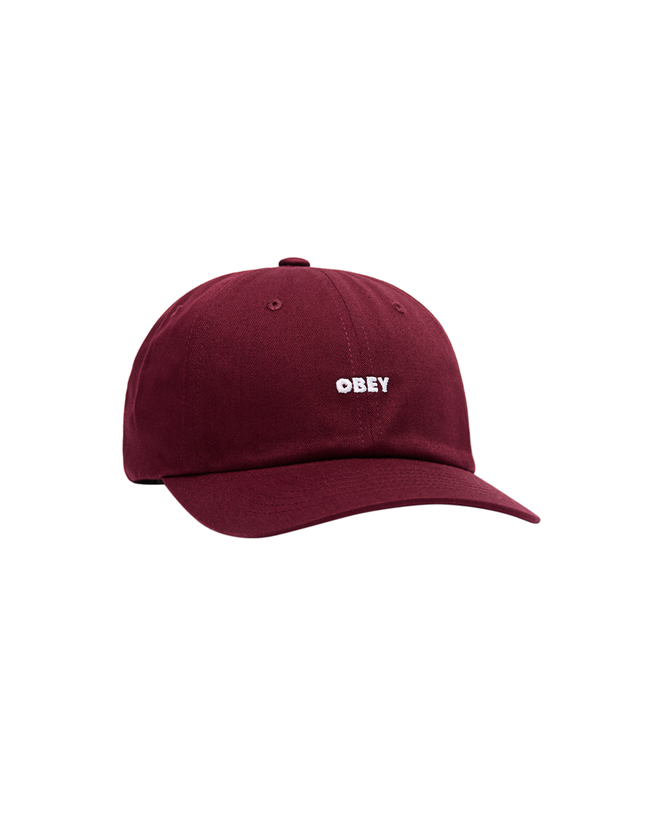 OBEY BOLD CURVE 6 PANEL STRAPBACK - PORT