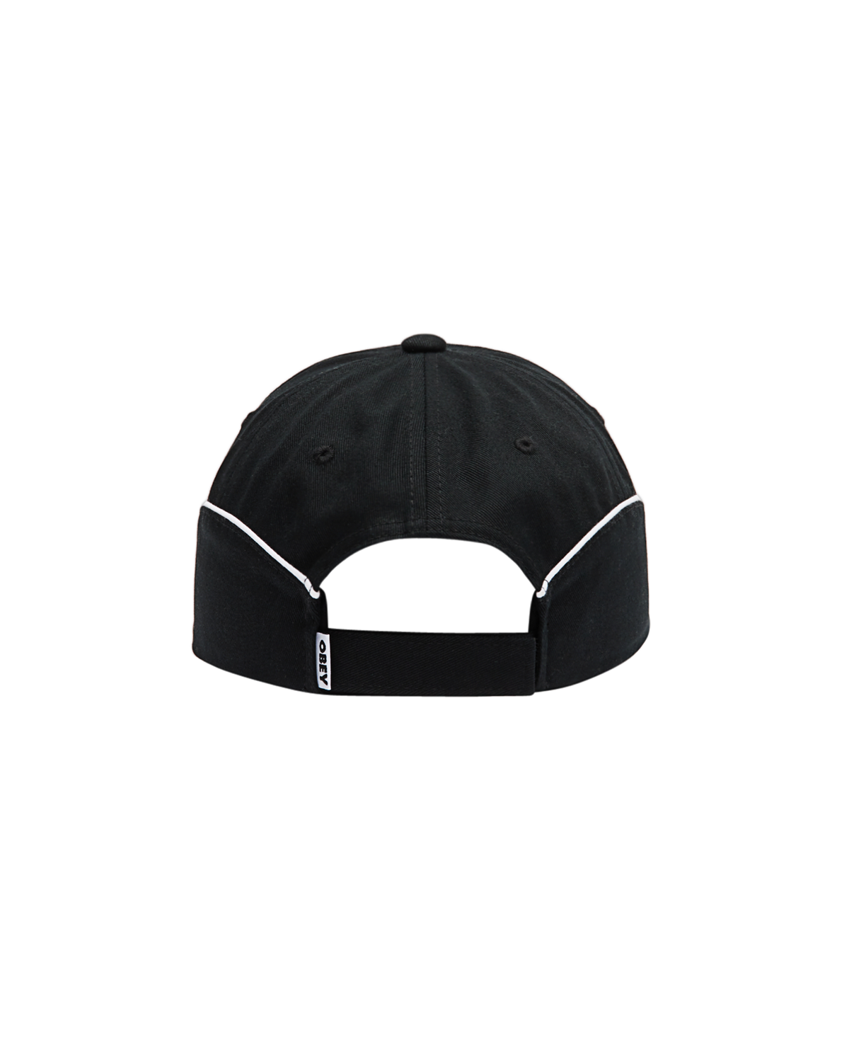 OBEY REWIND VELCRO BACK - BLACK