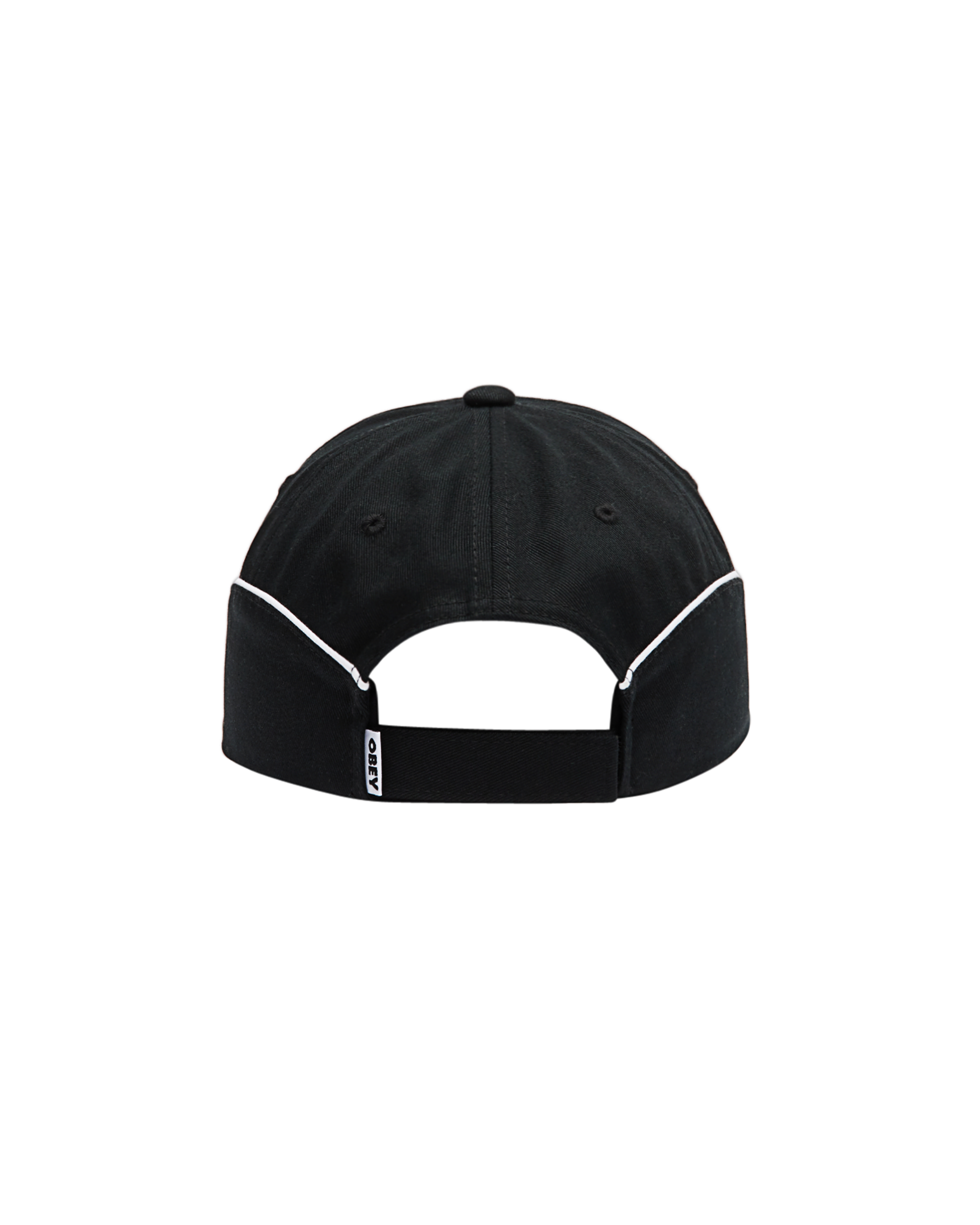 OBEY REWIND VELCRO BACK - BLACK