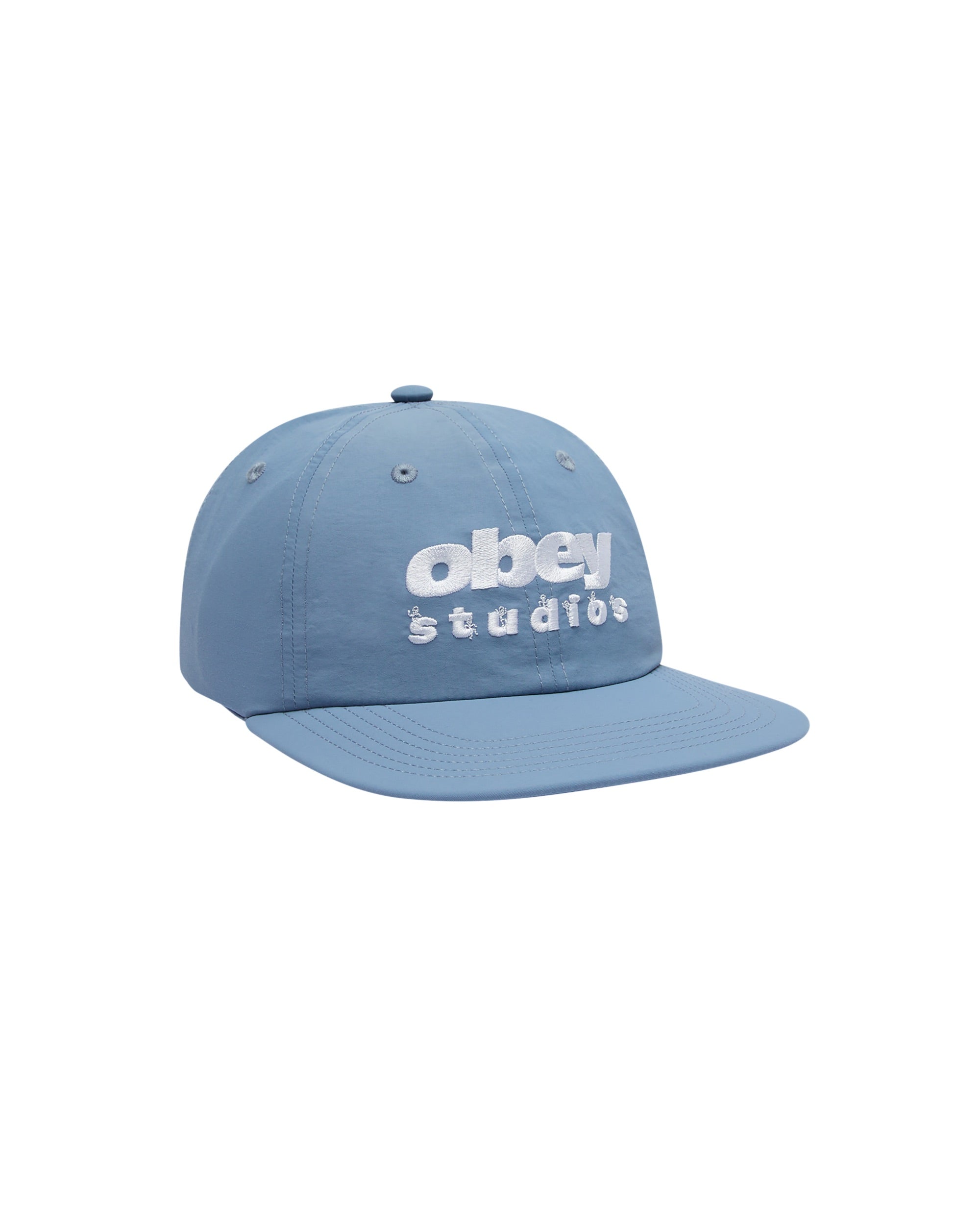 DANCE STUDIO NYLON6PANEL STRAPBACK - BLUE FOG