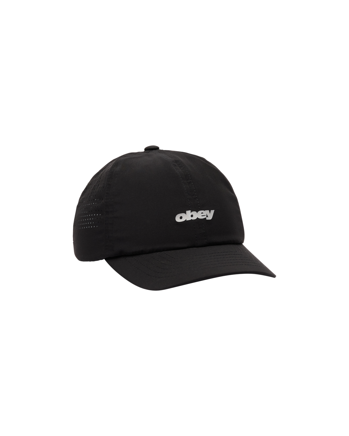OBEY PACE 6 PANEL TRAIL CAP - BLACK
