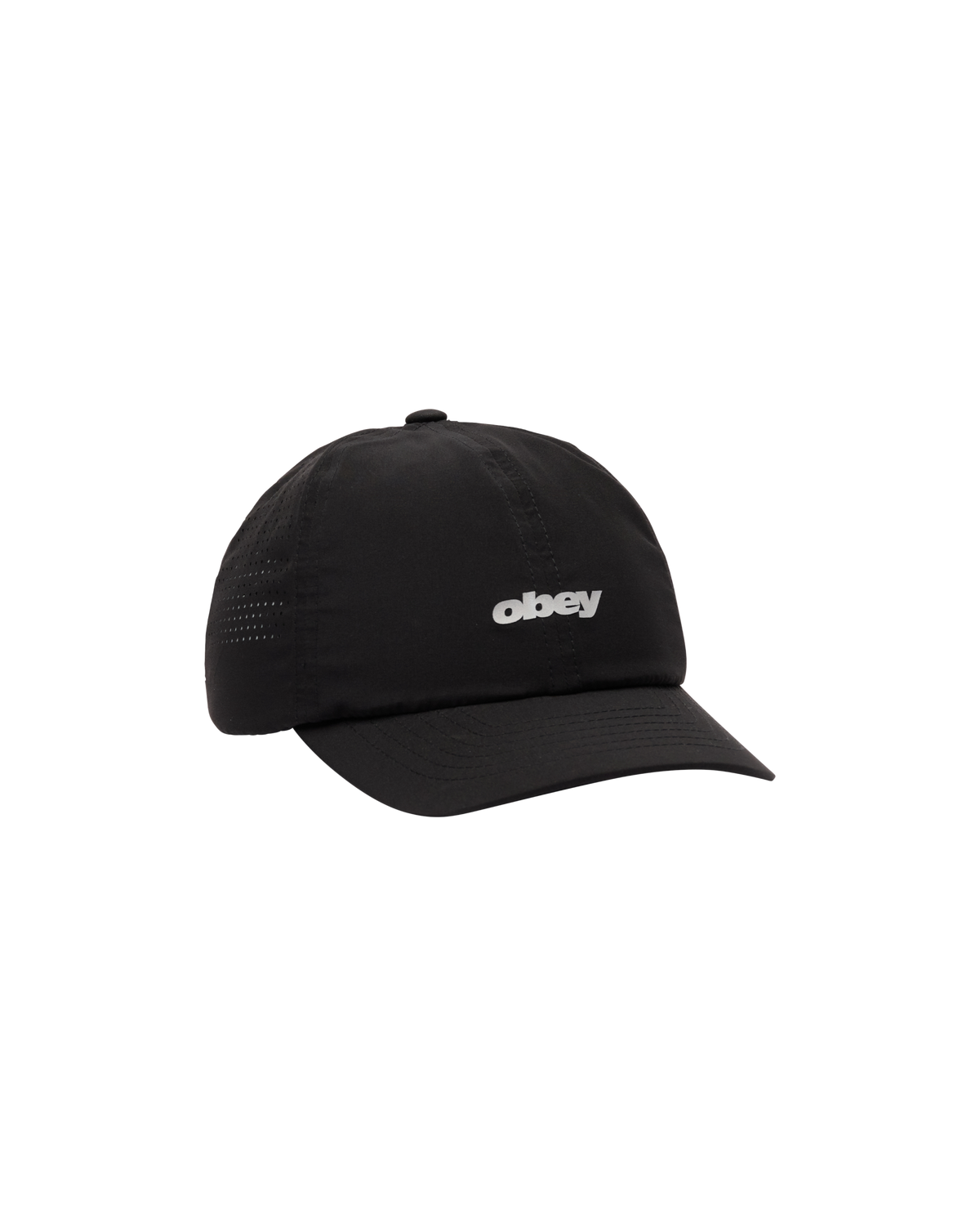 OBEY PACE 6 PANEL TRAIL CAP - BLACK