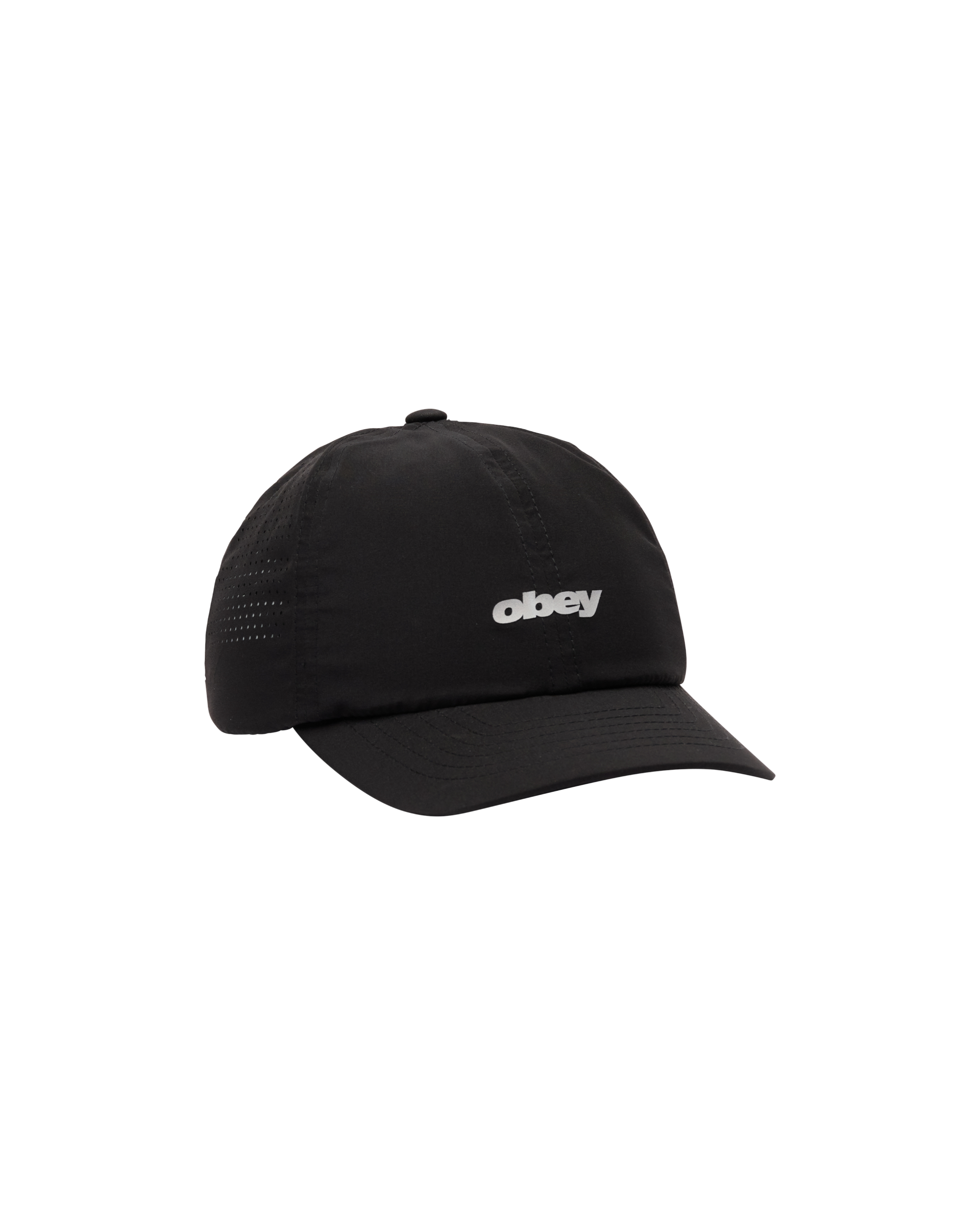 OBEY PACE 6 PANEL TRAIL CAP - BLACK