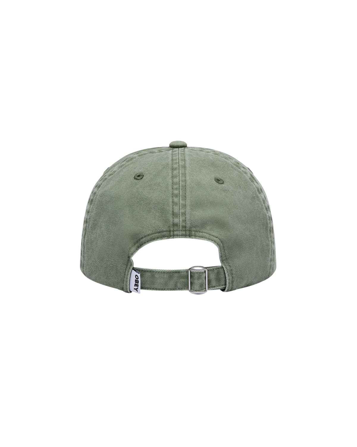 PIGMENT OBEY BOLD 6 PANEL STRAPBACK - PIGMENT OLIVE