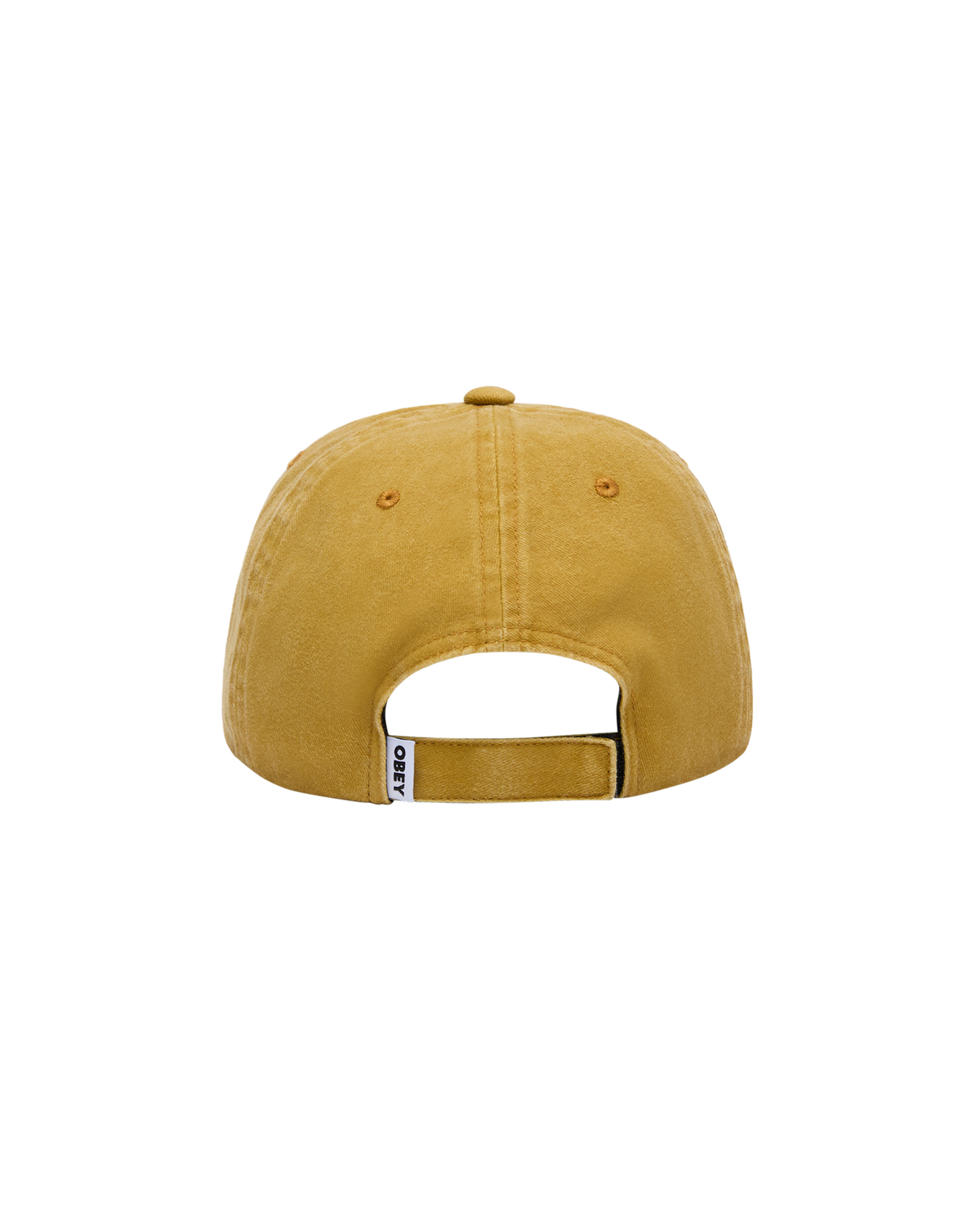 PIGMENT LABEL 6 PANEL VELCRO BACK - PIGMENT MUSTARD