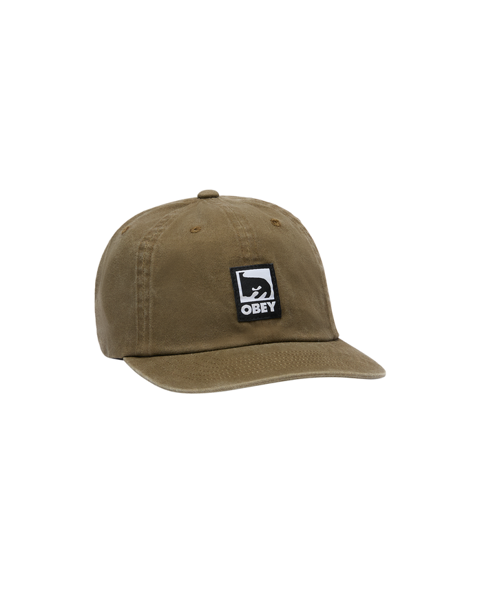 PIGMENT LABEL 6 PANEL VELCRO BACK - PIGMENT OLIVE