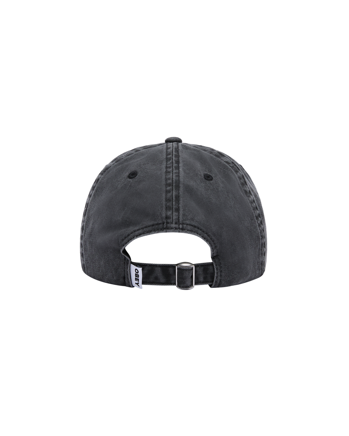 PIGMENT STUDIOS 6 PANEL STRAPBACK - PIGMENT BLACK