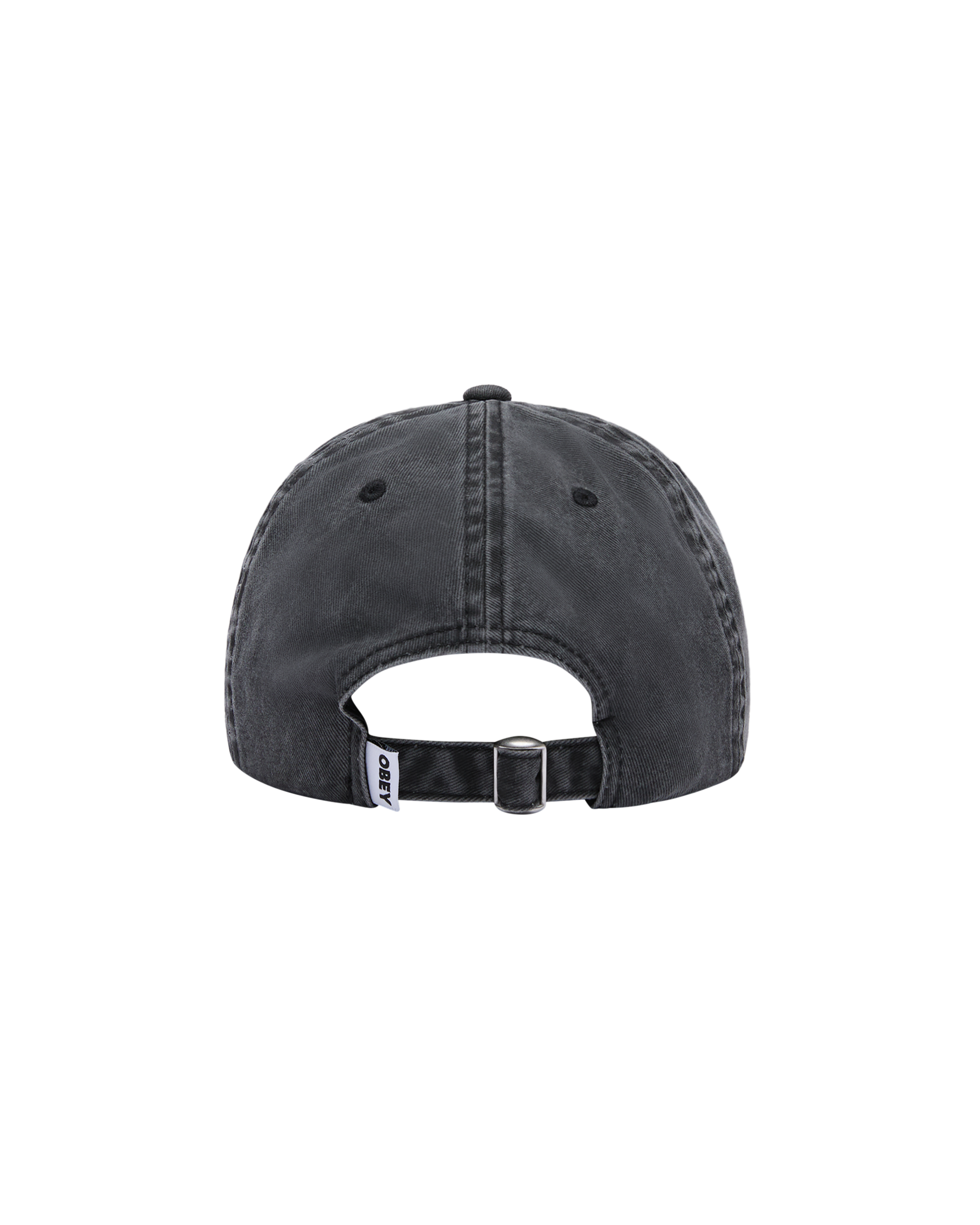 PIGMENT STUDIOS 6 PANEL STRAPBACK - PIGMENT BLACK