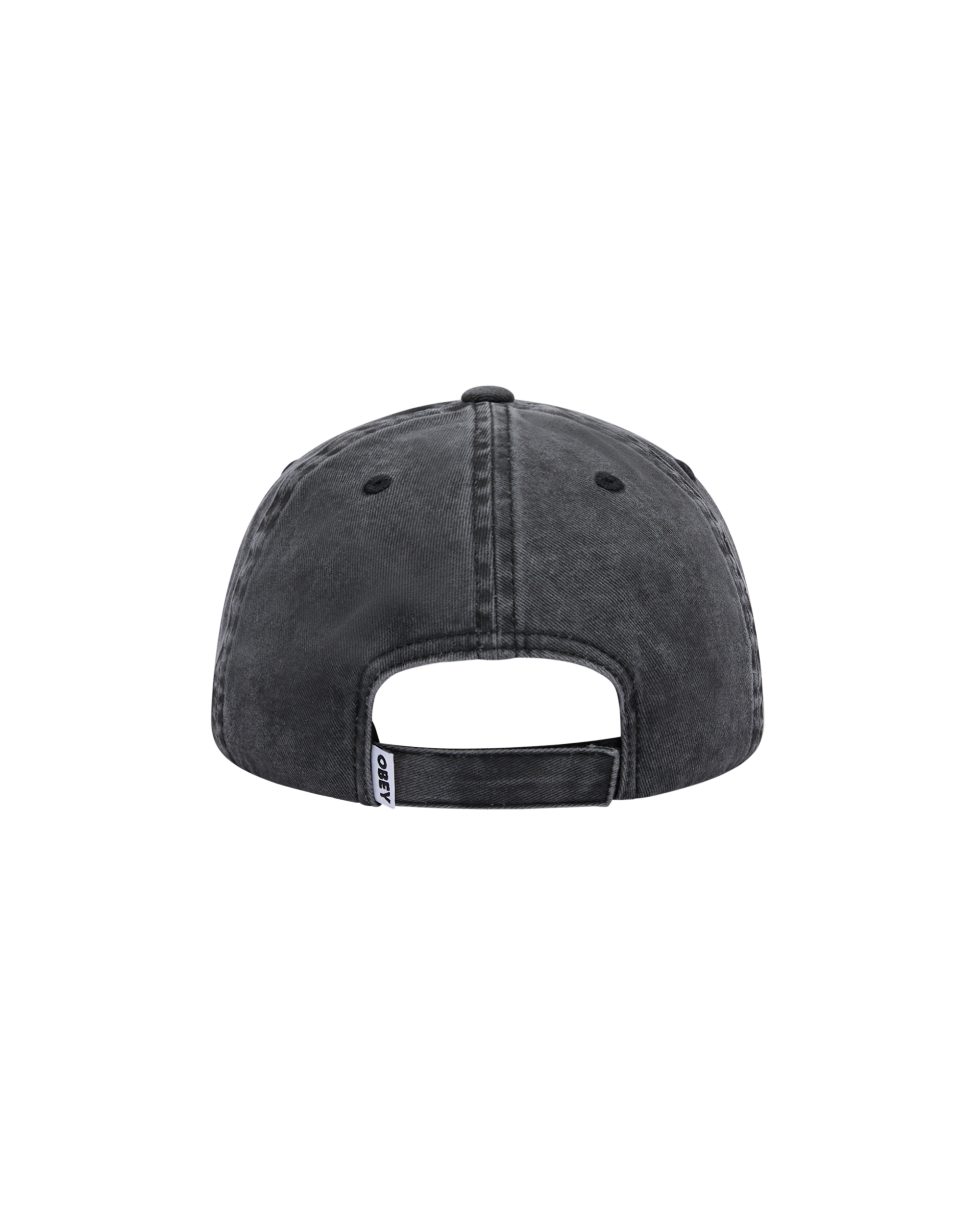 PIGMENT STATIC 6 PANEL VELCRO BACK - PIGMENT BLACK