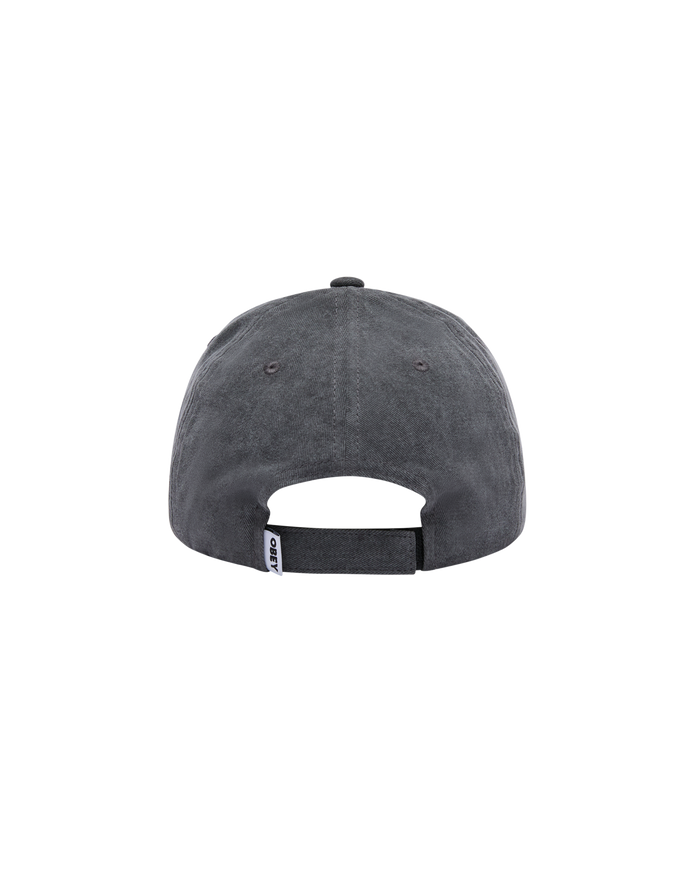 PIGMENT ANTI 6 PANEL VELCRO BACK - PIGMENT BLACK