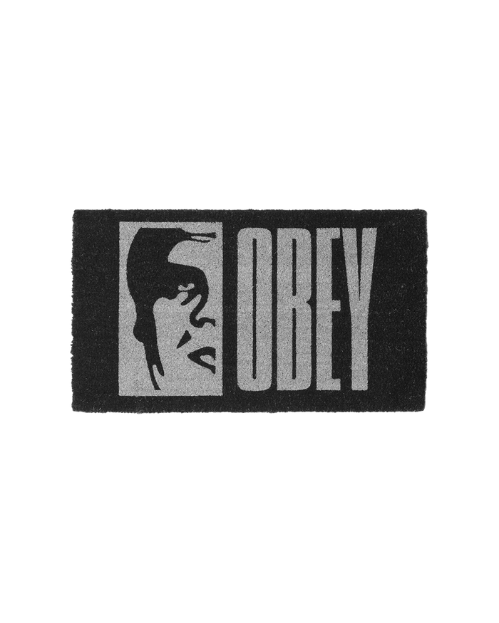 OBEY HALF ICON MAT - BLACK