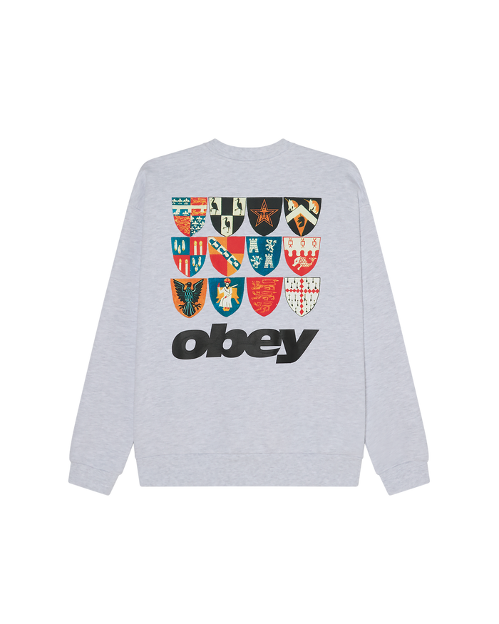 SHIELDS EXTRA HEAVY CREWNECK - ASH GREY