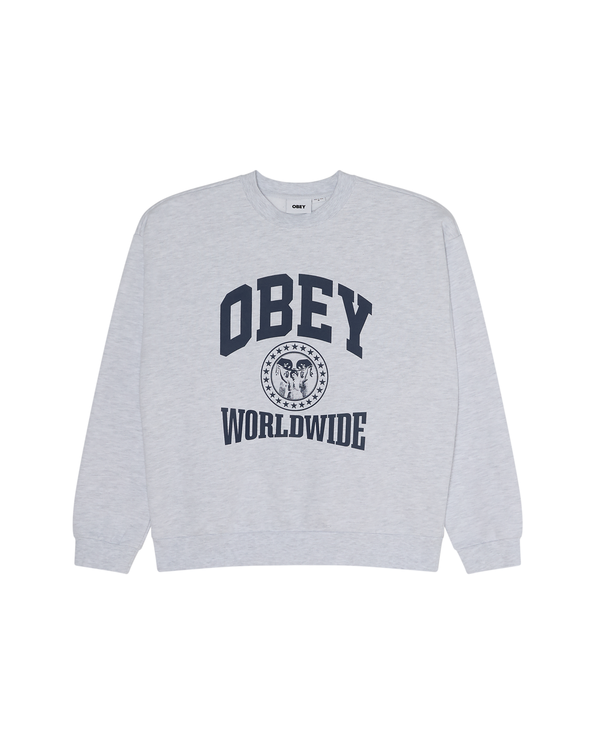WORLDWIDE UNI CREWNECK - ASH GREY