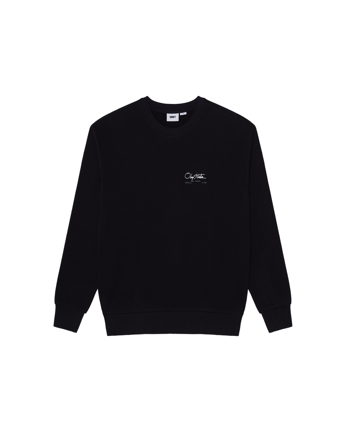 AUTOGRAPH CREWNECK - BLACK