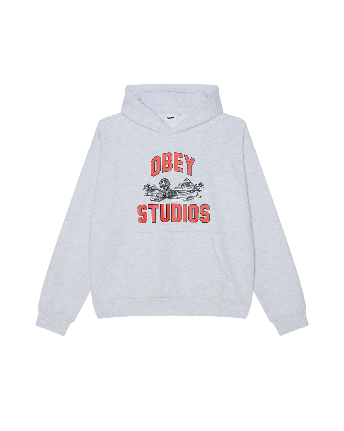 CAIRO EXTRA HEAVY PULLOVER - ASH GREY