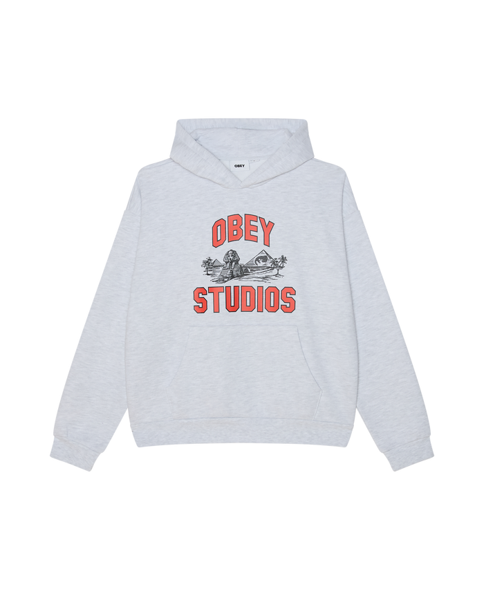 CAIRO EXTRA HEAVY PULLOVER - ASH GREY