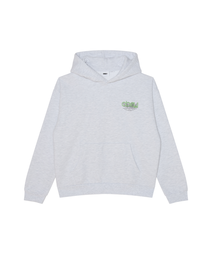 OBEY VISUALS EXTRA HEAVY PULLOVER - ASH GREY