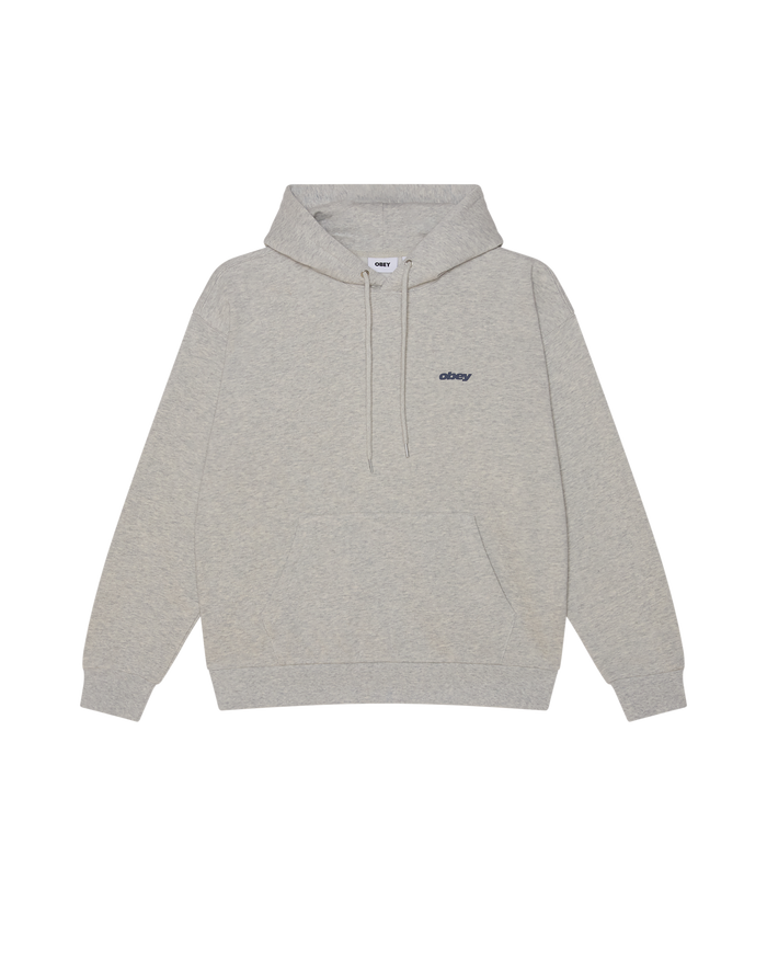 OBEY LEAGUE PULLOVER - ASH GREY