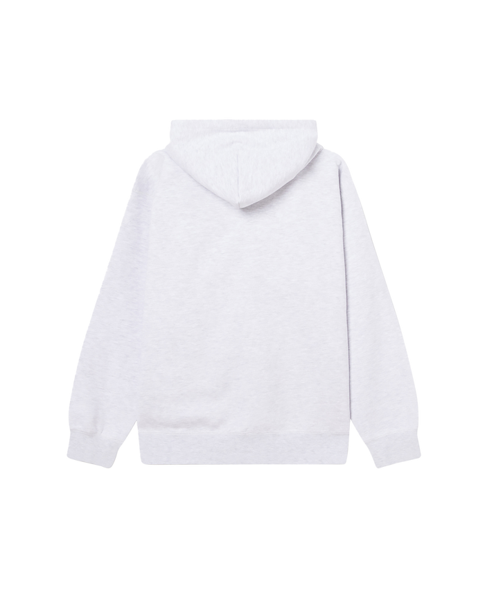 ESTABLISHED WORKS BOLD ZIP HOOD II - ASH GREY
