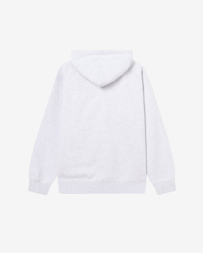 EST. WORKS BOLD ZIP HOOD - ASH GREY