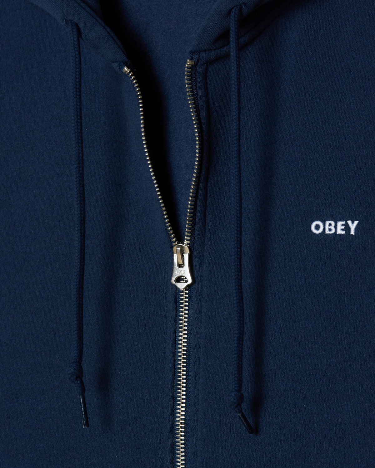 ESTABLISHED WORKS BOLD ZIP HOOD II - PIGMENT BLUE