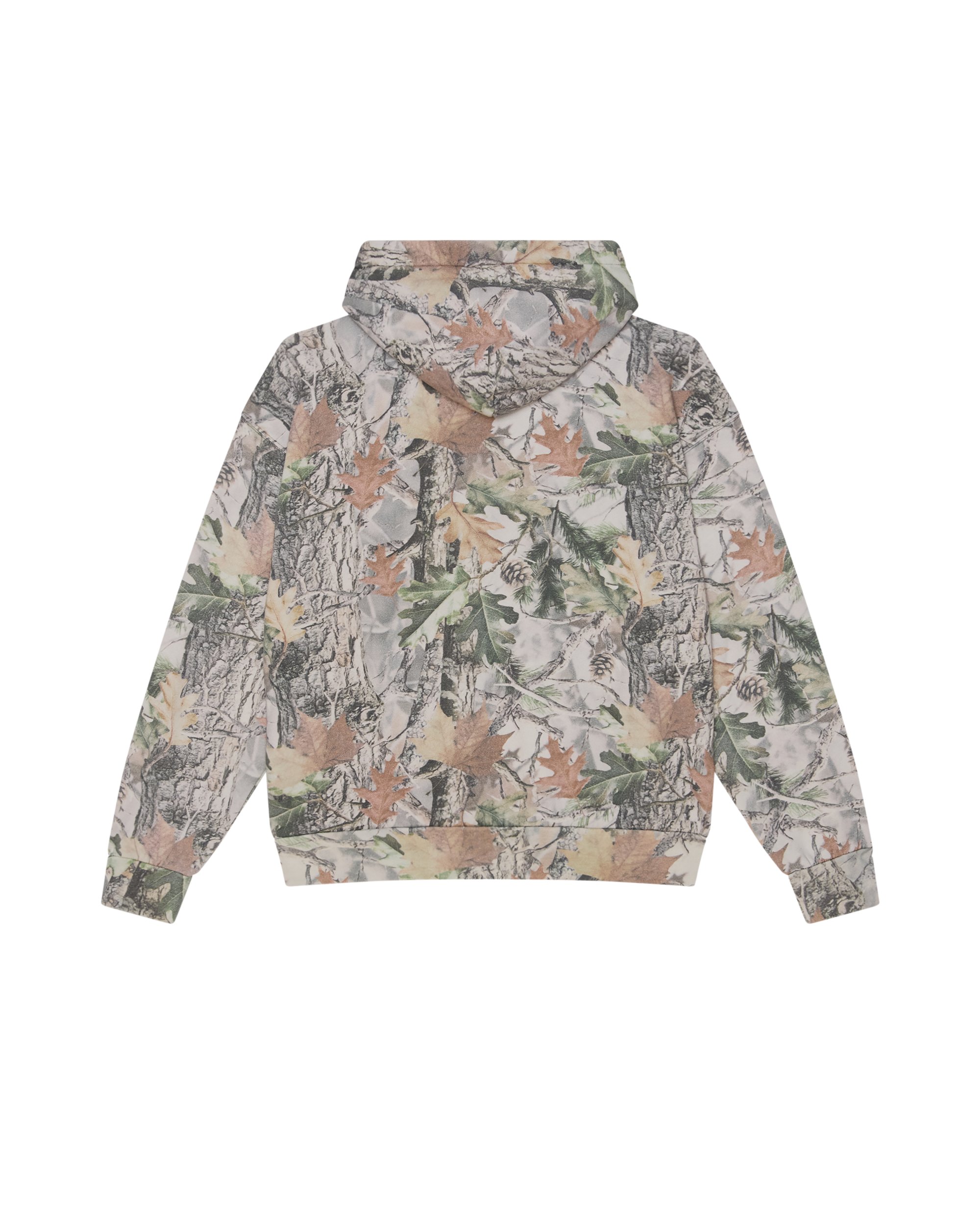 POST ZIP HOOD - DUSTY VINTAGE WOOD CAMO