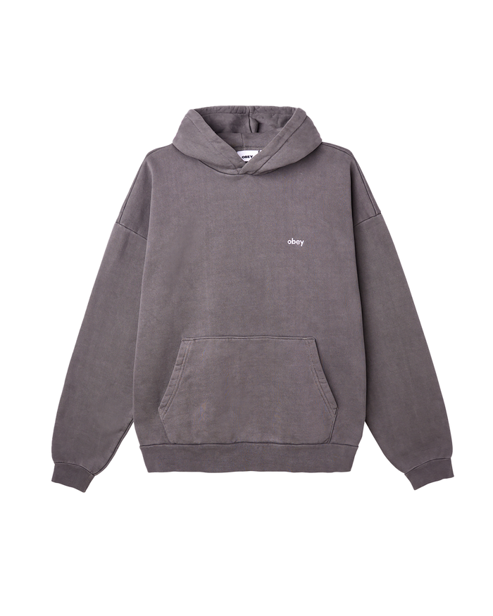LOWERCASE PIGMENT HOOD - PIGMENT DIGITAL BLACK