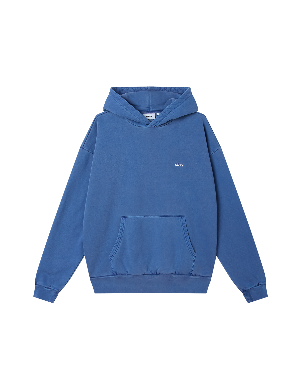 LOWERCASE PIGMENT HOOD - ELECTRIC INDIGO