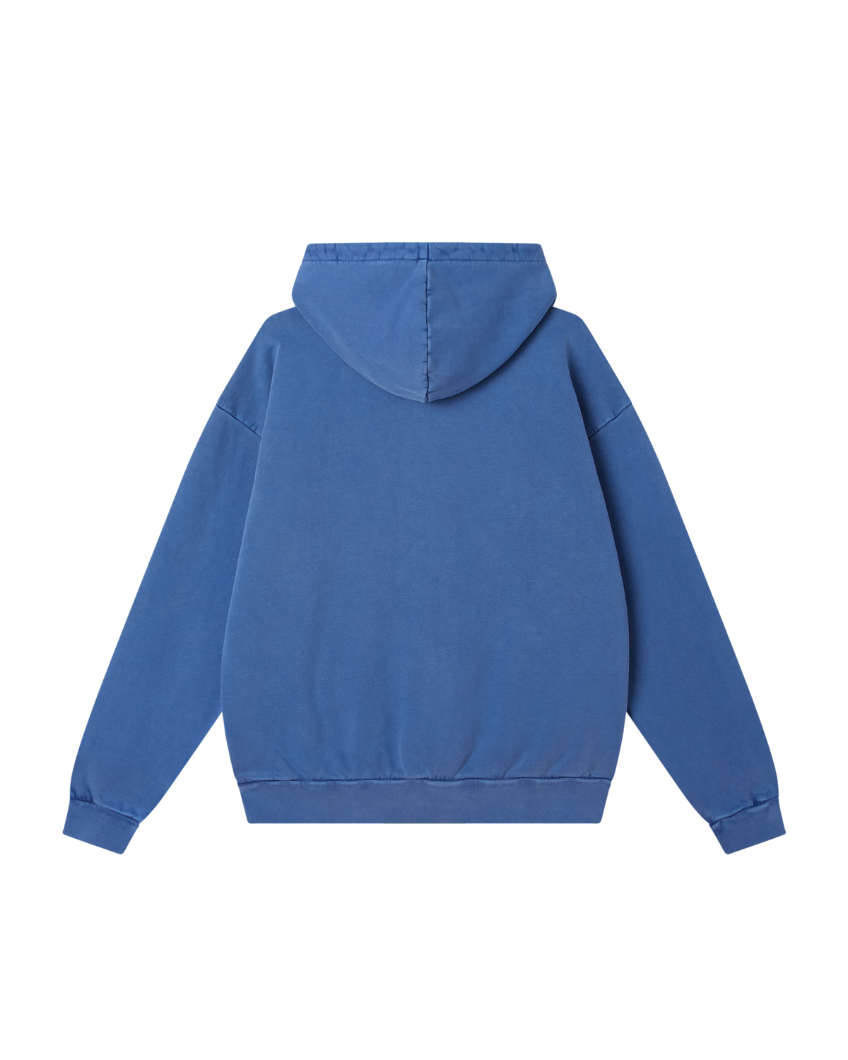 LOWERCASE PIGMENT HOOD - ELECTRIC INDIGO