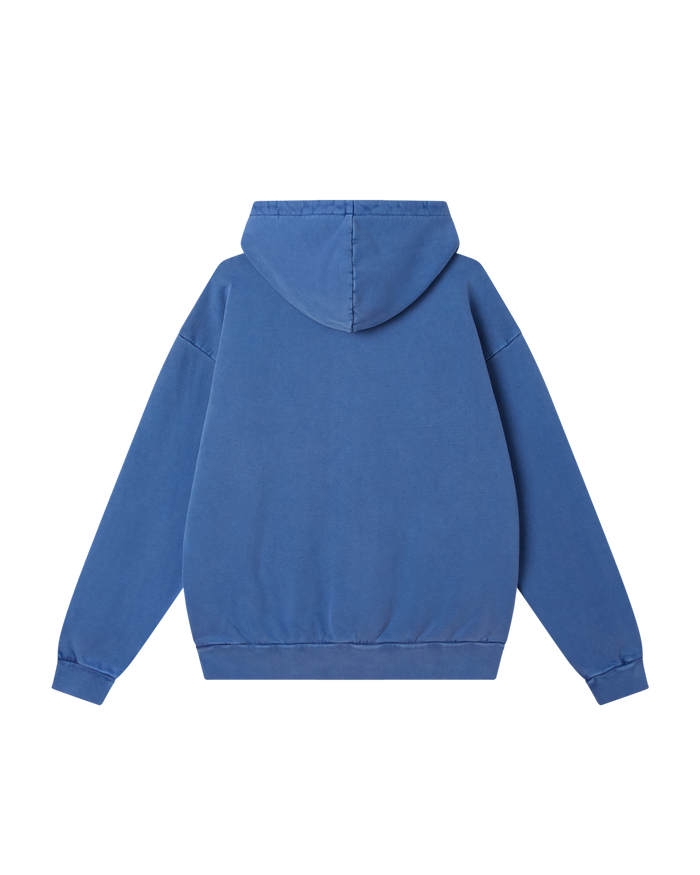 LOWERCASE PIGMENT HOOD - ELECTRIC INDIGO