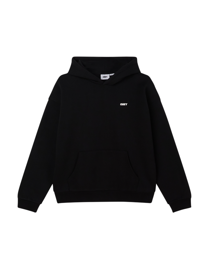 BOLD ICON PULLOVER - BLACK