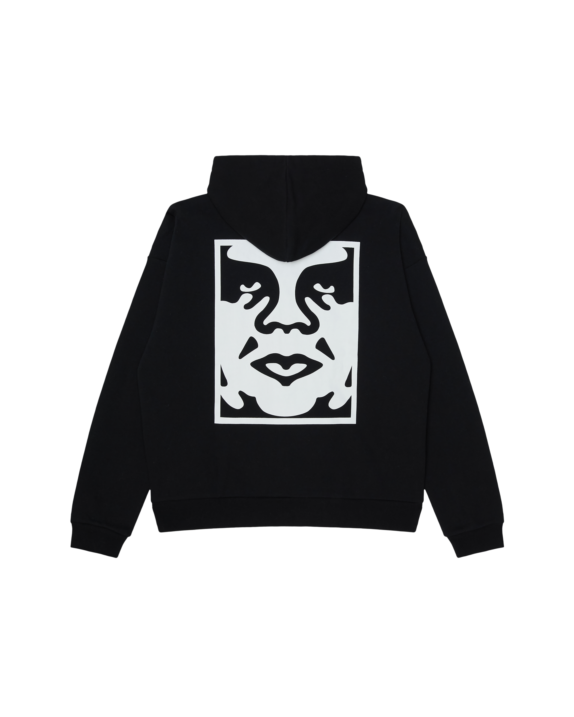 BOLD ICON EXTRA HEAVY PULLOVER - BLACK