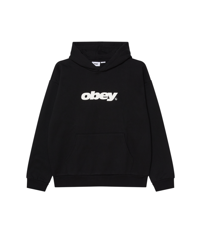 BOUNCE PULLOVER HOOD - BLACK