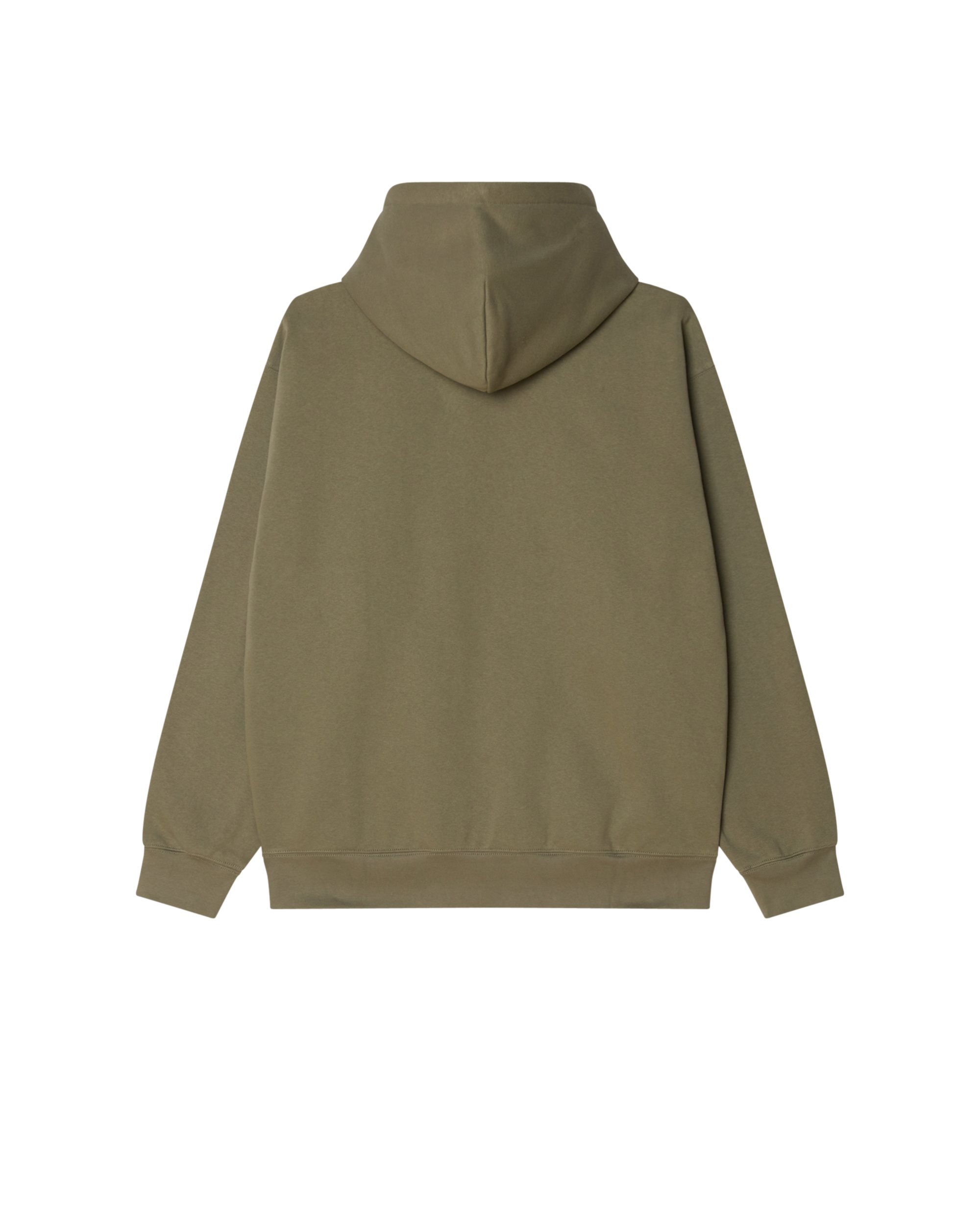 SCRIBBLE PULLOVER HOOD - DEEP LICHEN GREEN
