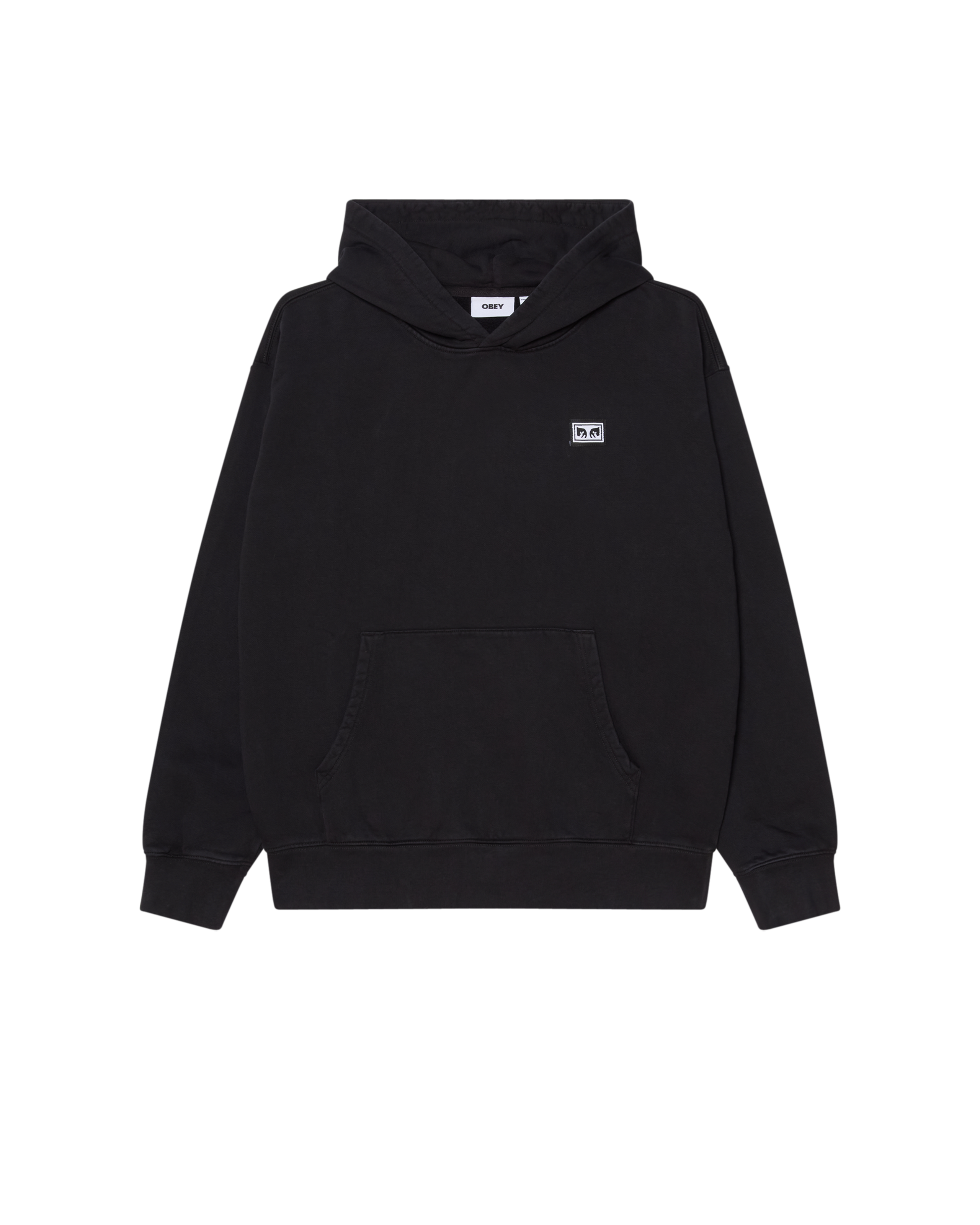 HEAD JAZZ FADED HOOD - DIGITAL BLACK FADED WASH