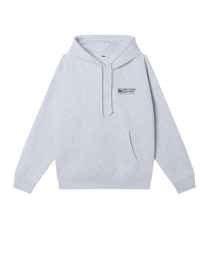 OBEY DESIGN INDUSTRIES HOOD - ASH GREY