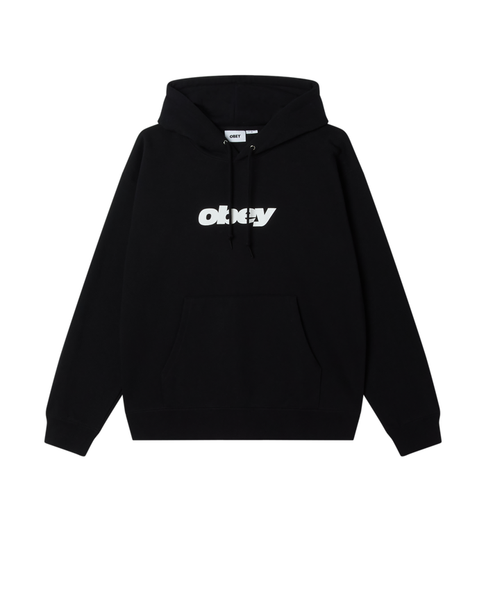 OBEY REDUCER HOOD - BLACK