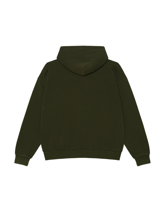 OBEY POST PULLOVER - DUSTY BLACK OLIVE