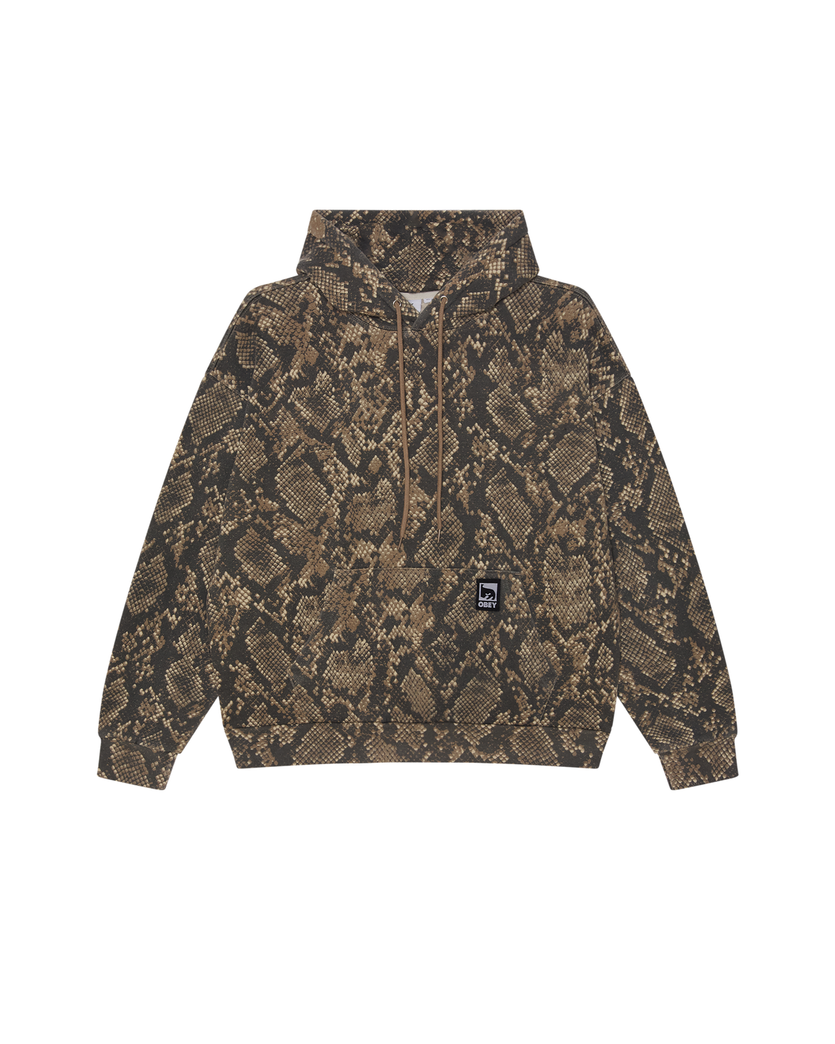 OBEY POST PULLOVER - DUSTY VINTAGE RATTLE SNAKE