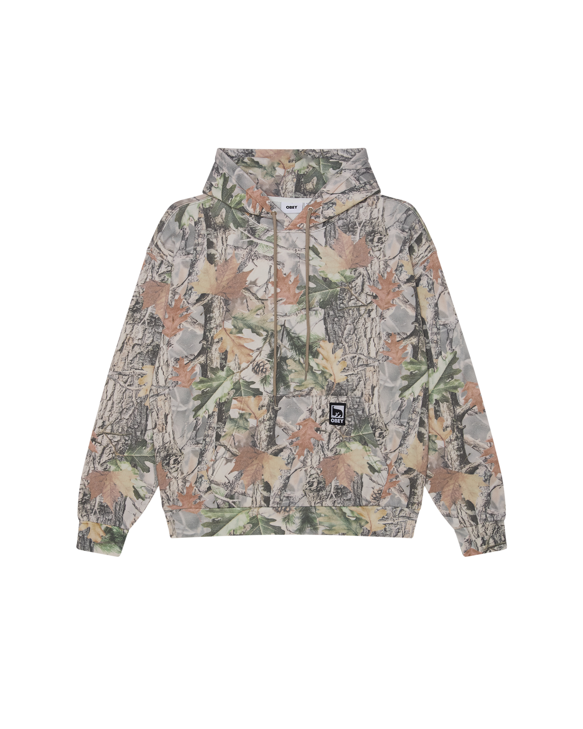 OBEY POST PULLOVER - DUSTY VINTAGE WOOD CAMO