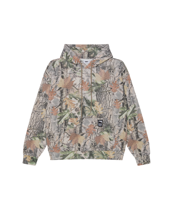 OBEY POST PULLOVER - DUSTY VINTAGE WOOD CAMO