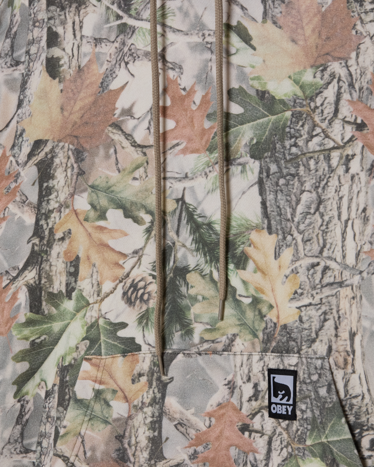 OBEY POST PULLOVER - DUSTY VINTAGE WOOD CAMO