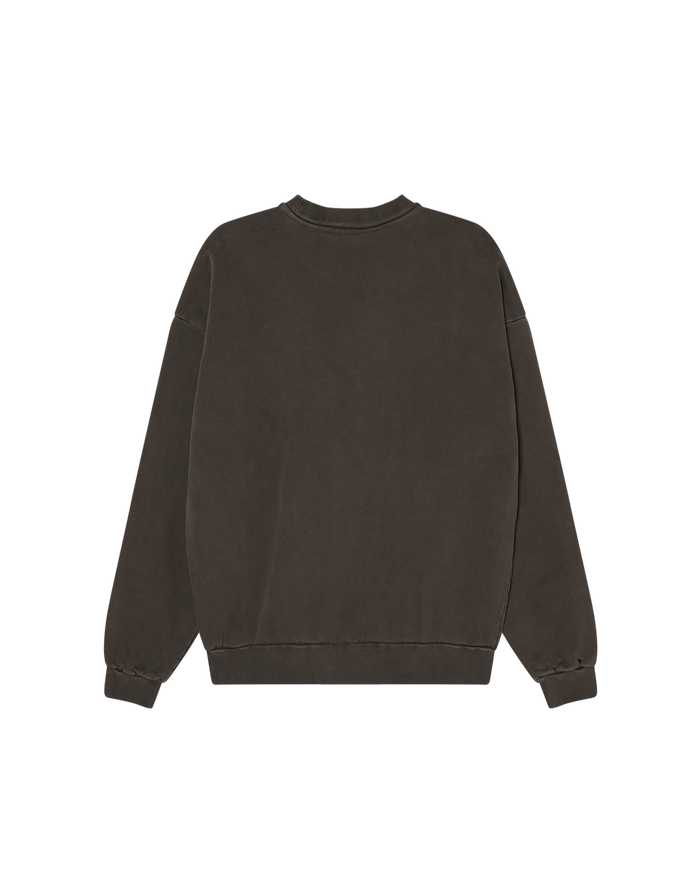 LOWERCASE PIGMENT CREWNECK - PIGMENT BLACK OLIVE